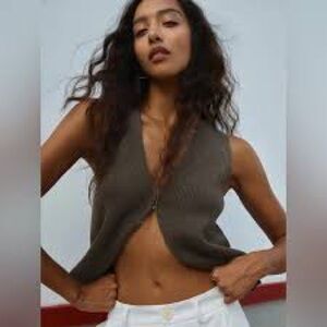 Commense Brown Tank Top